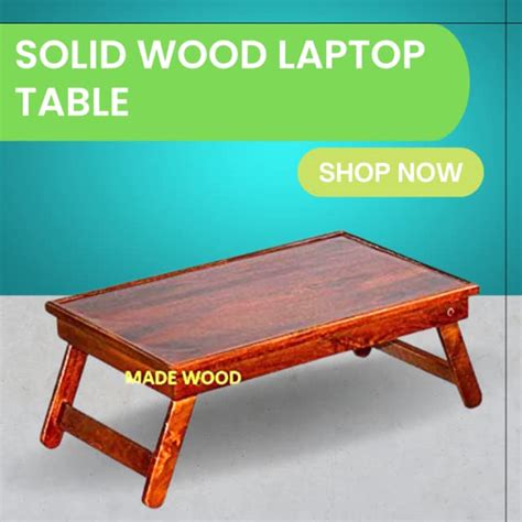 Amazon.in: Crafted with excellent Wood: laptop table