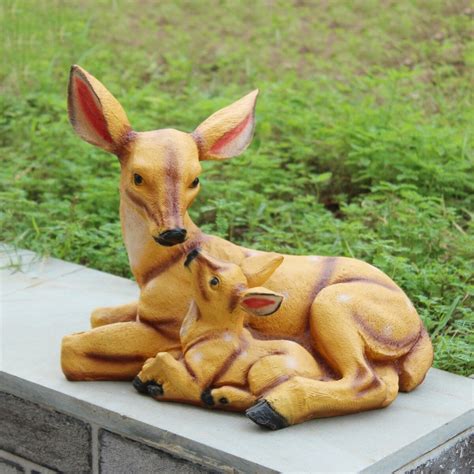 Relaxing White Bunny in Green Hammock Hanging Garden Statue | Easter ...