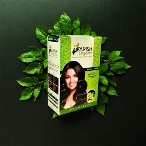 Natural Henna Powder Black Hair Color: Vibrant & Long-Lasting – Arish ...