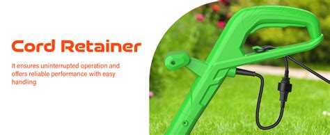 GIGAWATTS 250W Corded Grass Trimmer 22cm Cutting Diameter Portable ...