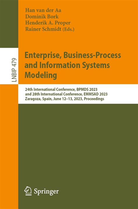 Enterprise, Business-Process and Information Systems Modeling: 24th ...