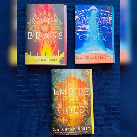 Daevabad Trilogy (City of Brass, Kingdom of Copper, Empire of Gold) by ...