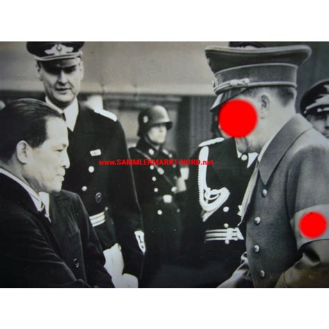 Adolf Hitler & Japanese Minister, Sammlermarkt-Nord, militärische ...