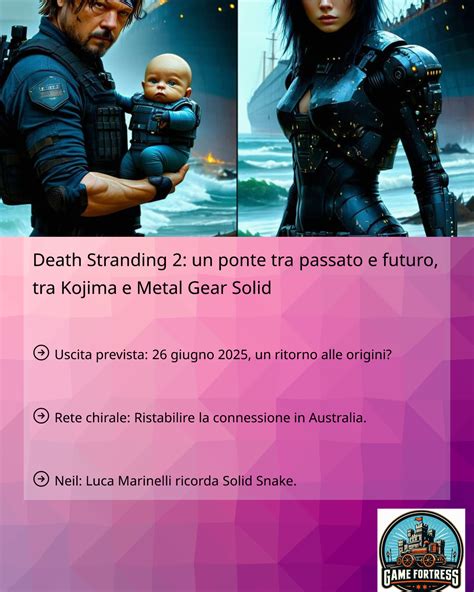 Death Stranding 2: un ponte tra passato e futuro, tra Kojima e Metal ...