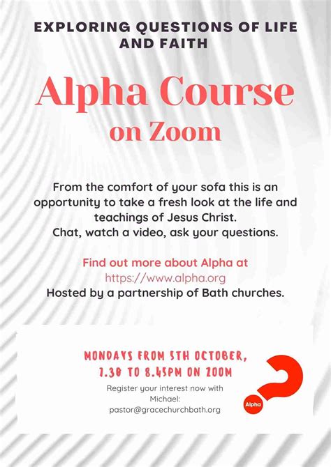 Image result for Alpha 8 Week Course