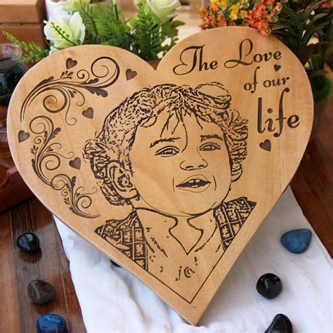 Love Of Our Life Wooden Photo Frame| Sentimental Gifts For New Parents ...