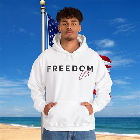 Charlie Kirk Freedom Signature Hoodie