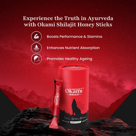 Okami Himalayan Shilajit Honey Sticks | 500mg Shilajit/Stick — Wellversed