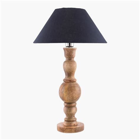 Buy HOMESAKE Wooden Table Lamp from Homesake at just INR 2998.0