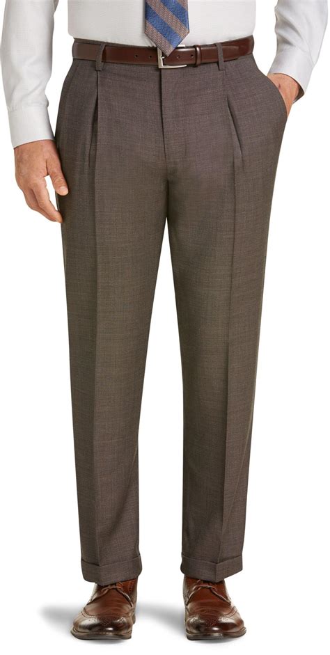 Lyst - Jos. A. Bank Traveler Collection Traditional Fit Pleat Front ...