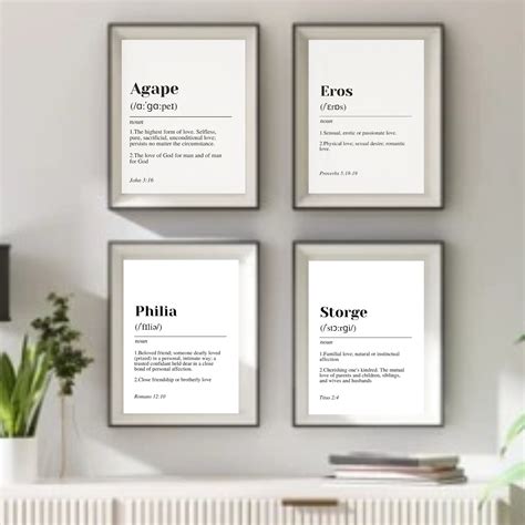 Love; Types of Love; Agape, Eros, Philia, Storge; Definition; Bible ...