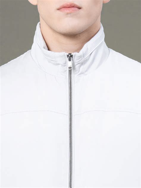 Stand Collar Bomber Jacket for Men | Redtape