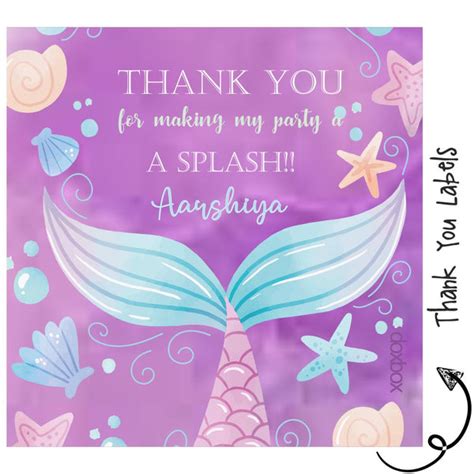 Buy Thank you Labels for Return gifts – Popup Kids