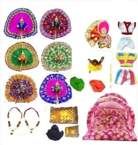 Combo of 15 Stylish Bal Gopal, Kanha Ji, Laddu Gopal, Thakur ji 5 ...