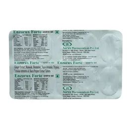 Buy Enzorux Forte Tablet | 19 Minutes Delivery | Apollo Pharmacy