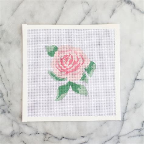Hand Painted Needlepoint Canvas