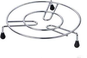 Harvic Steel Multi Purpose Vessel Round Stand for Table Hot Plate ...