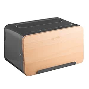 Buy Typhoon Hudson Stainless Steel Bread Box with Lid, 1.5 litres, 1 ...