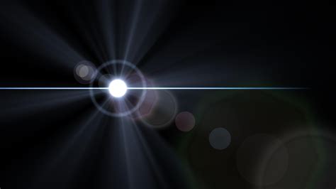 Free Black Lens Flare Light Background