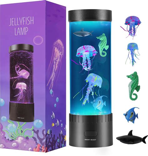 Amazon.com: impcenst Artificial Jellyfish Lamp, Fish Decorative Sensory ...
