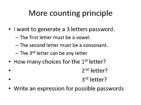 Basic Counting Principle 的图像结果