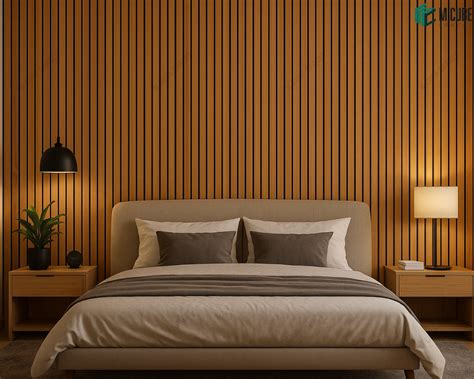NWF-172 Teak Wood – Pinewood Wall Panels – M Cube Spaces