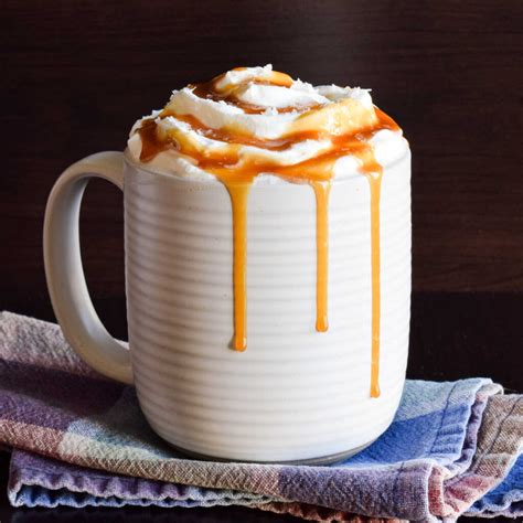 Salted Caramel Hot Chocolate (Easy Recipe) | Hello Little Home