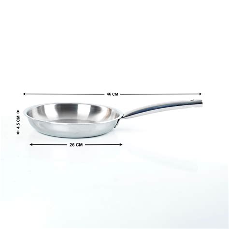 Buy Valeria Carin Stainless Steel Frying Pan - 1.6L from Home Centre at ...