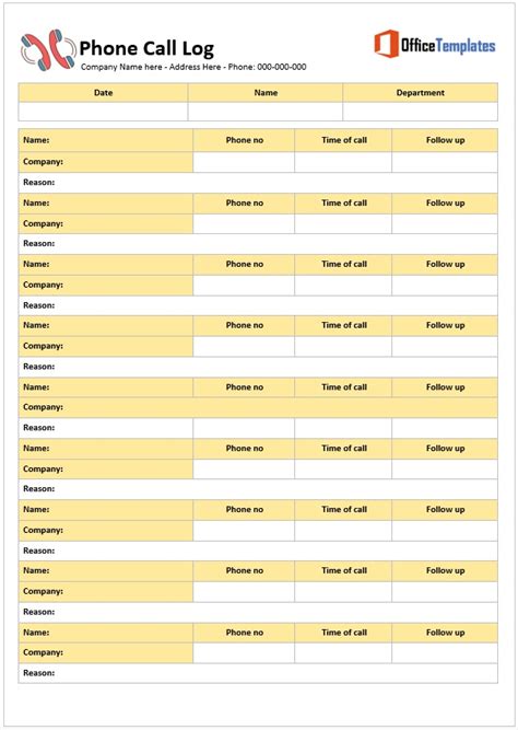 Image result for Phone Number Call Log