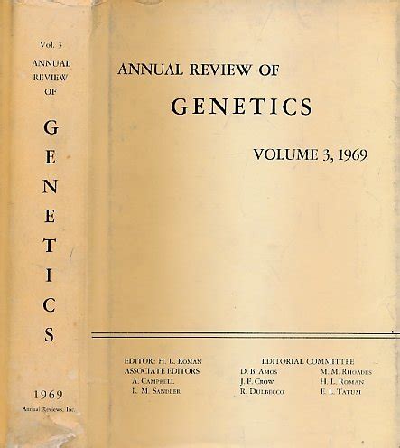 Buy Annual Review of Genetics: 3 Book Online at Low Prices in India ...