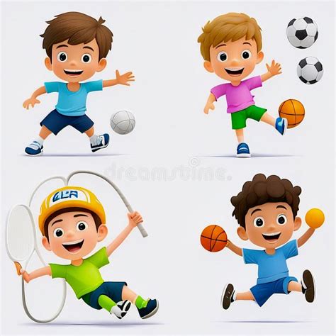 Playing Sports Cartoon 的图像结果