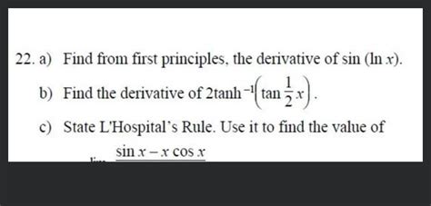 Image result for Differentiate Sin From First Principles