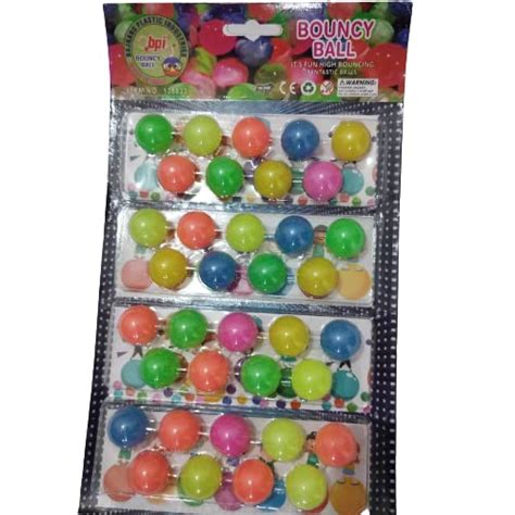 Chuz N Pick Crazy Bouncy Jumping Small Size Balls Set for Kids (Set of ...