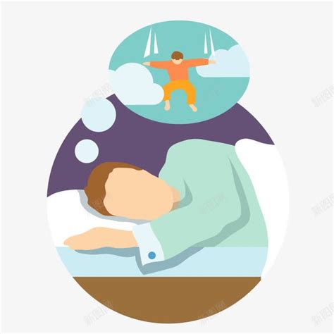 世界睡眠日做梦的女孩插画素材图片免费下载-千库网