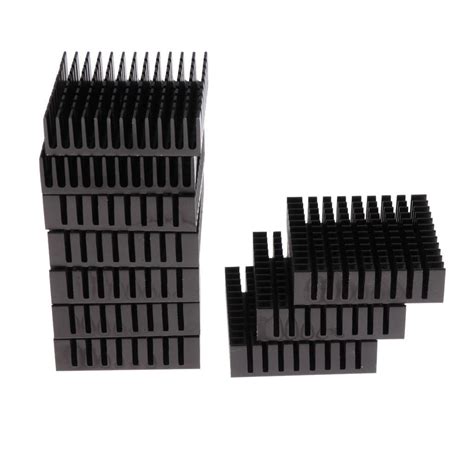 Heat Sink Electronic Radiator Aluminum Cooling Cooler Fin Radiator Chip ...