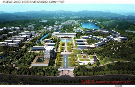 搜建筑网 -- 镇江·江苏科技大学新校区3号方案