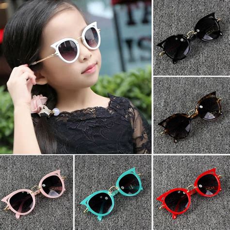 Summer Kids Goggles Korean Vintage Fashion Baby Boy Girl Glasses Sun ...
