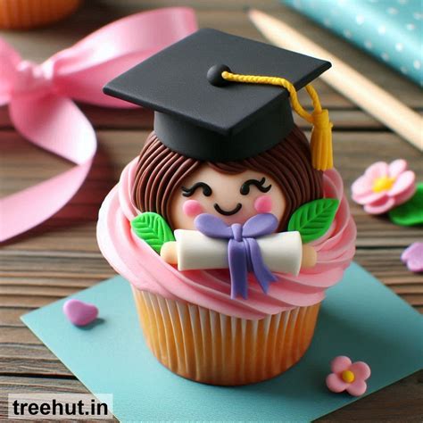 Graduation Day Cupcake Ideas, Mini Cake Ideas, Cake Decoration Ideas