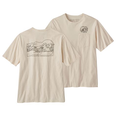 Patagonia Lost And Found Organic Pocket T-Shirt - T-Shirt Herren online ...