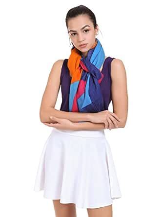 Buy SHINGORA multi Colourblocked wool Print Stole for women at Amazon.in