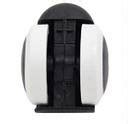 Breewell Threaded Twin Castor Revolving Chair Wheel Black & White Set ...