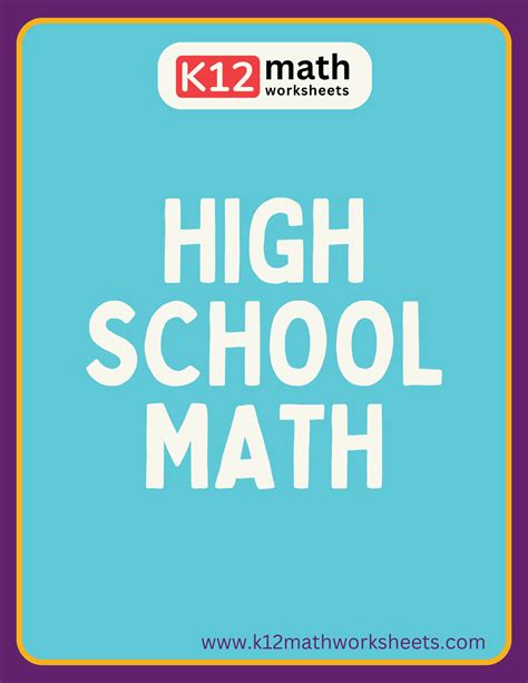 High School Math Help 的图像结果