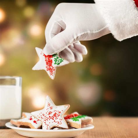 Milk and Cookies For Santa - Veggie Desserts