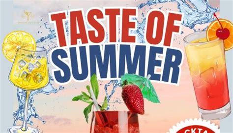 ?? Summer Cocktail Tasting – Most iconic summer cocktails??, Lincoln ...