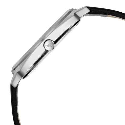 Buy Online Fastrack Groove Quartz Analog Green Dial Guys Leather Watch ...