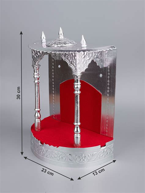 Shop Our Aluminum Wall-Mounted Mandir Temple for Devotion