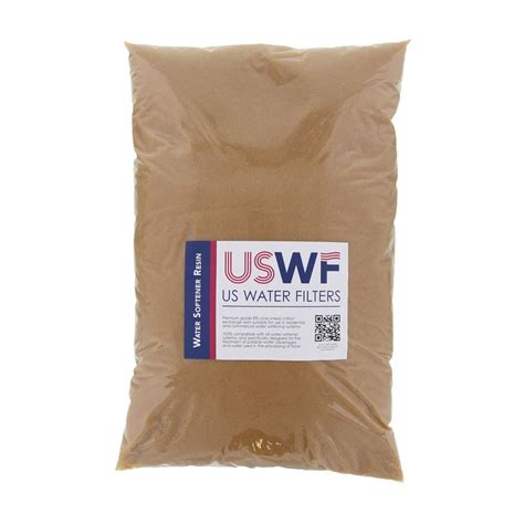 USWF 25 Lbs. 1/2 Cu. Ft. Ion Exchange Water Softener Resin ...