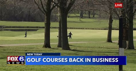 8 Milwaukee County golf courses now open with restricted play, but can ...