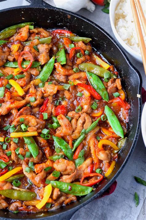 Sweet and Spicy Chicken Stir Fry - Butter Your Biscuit