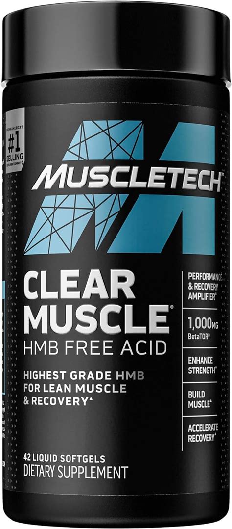 Muscletech Clear Muscle Post Workout Recovery | Muscle Builder For Men